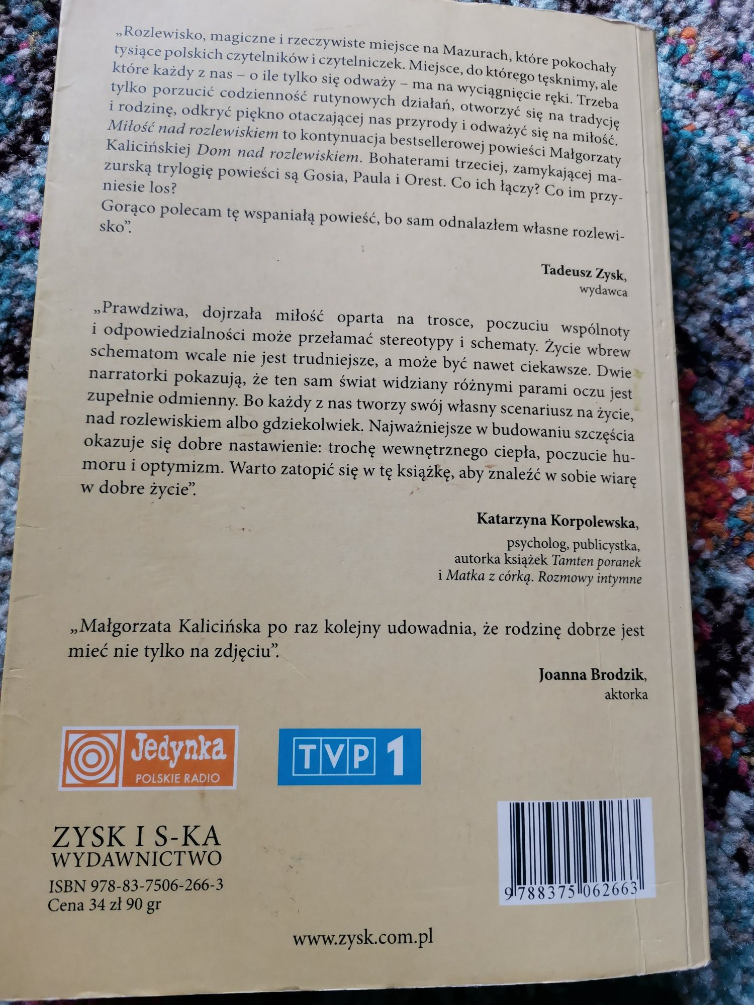 Miłość nad rozlewiskiem Małgorzata Kalicińska