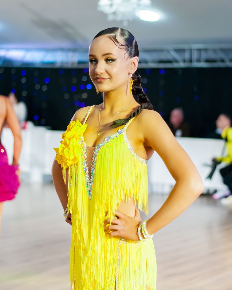 Плаття латина для танців юніори , молодь