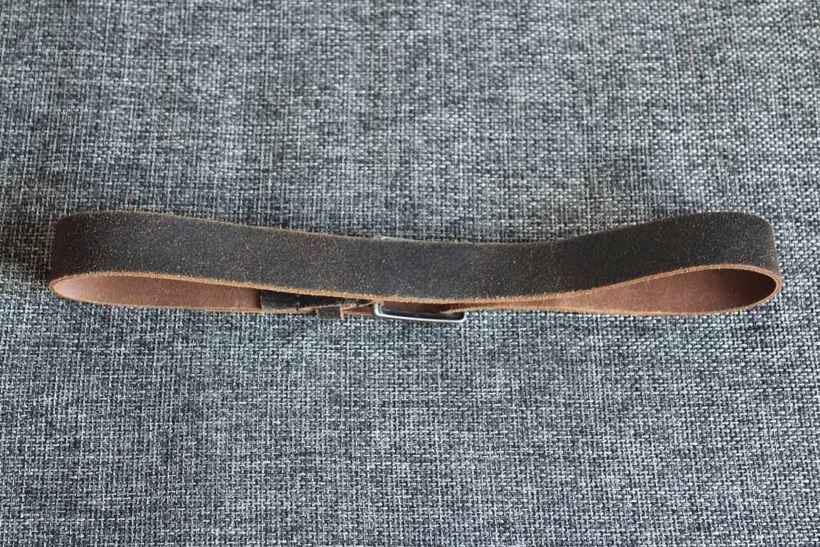 Ремінь шкіряний Refill Belt Оригінал Made in Italy W33-38