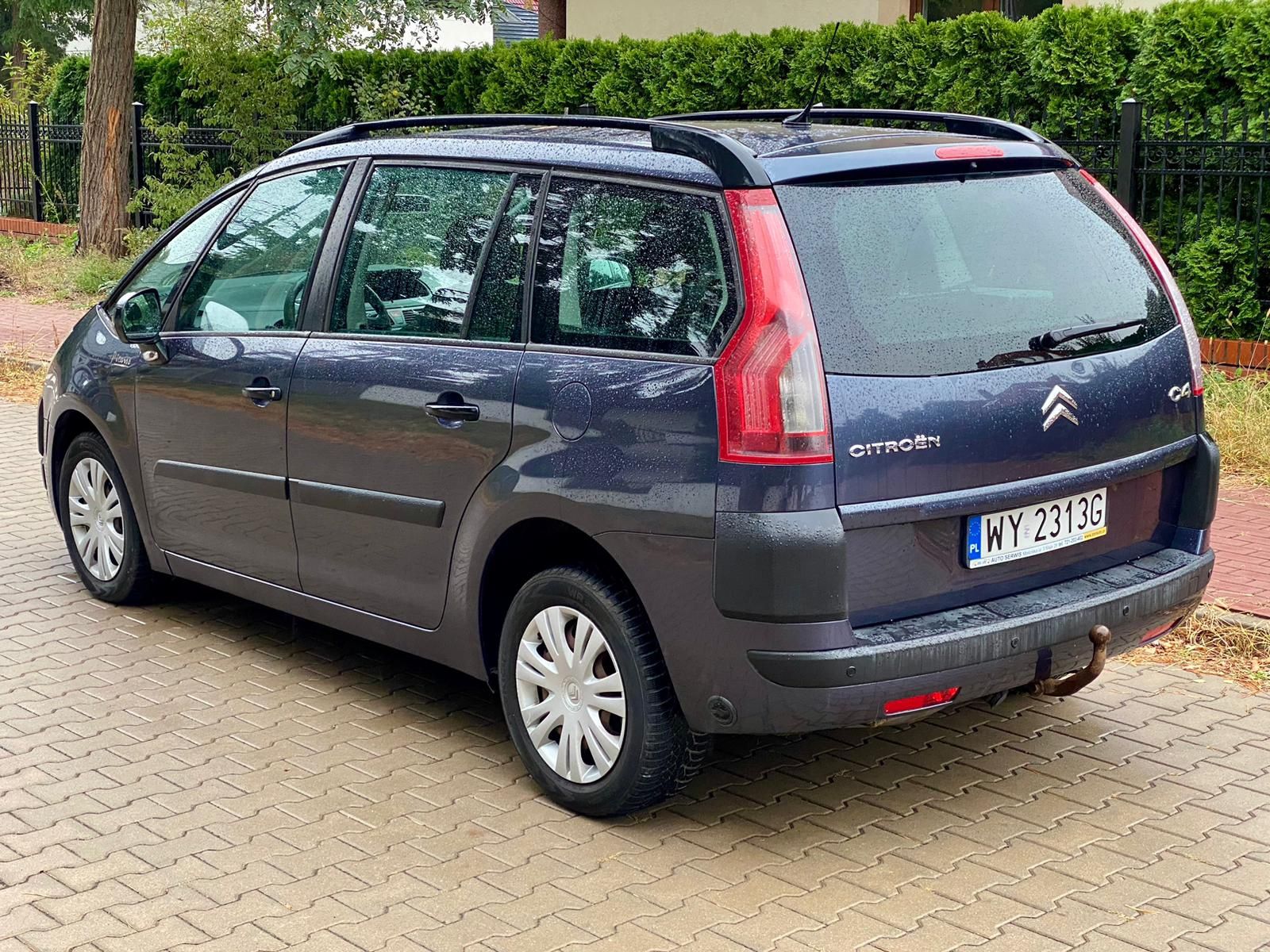 Citroen C4 Picasso 1.8 Benzyna+Gaz/7 ososbowy/Zadbany/Hak