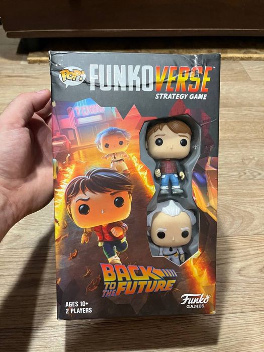 Фігурки фанко поп funko pop з настольною грою назад у майбутне