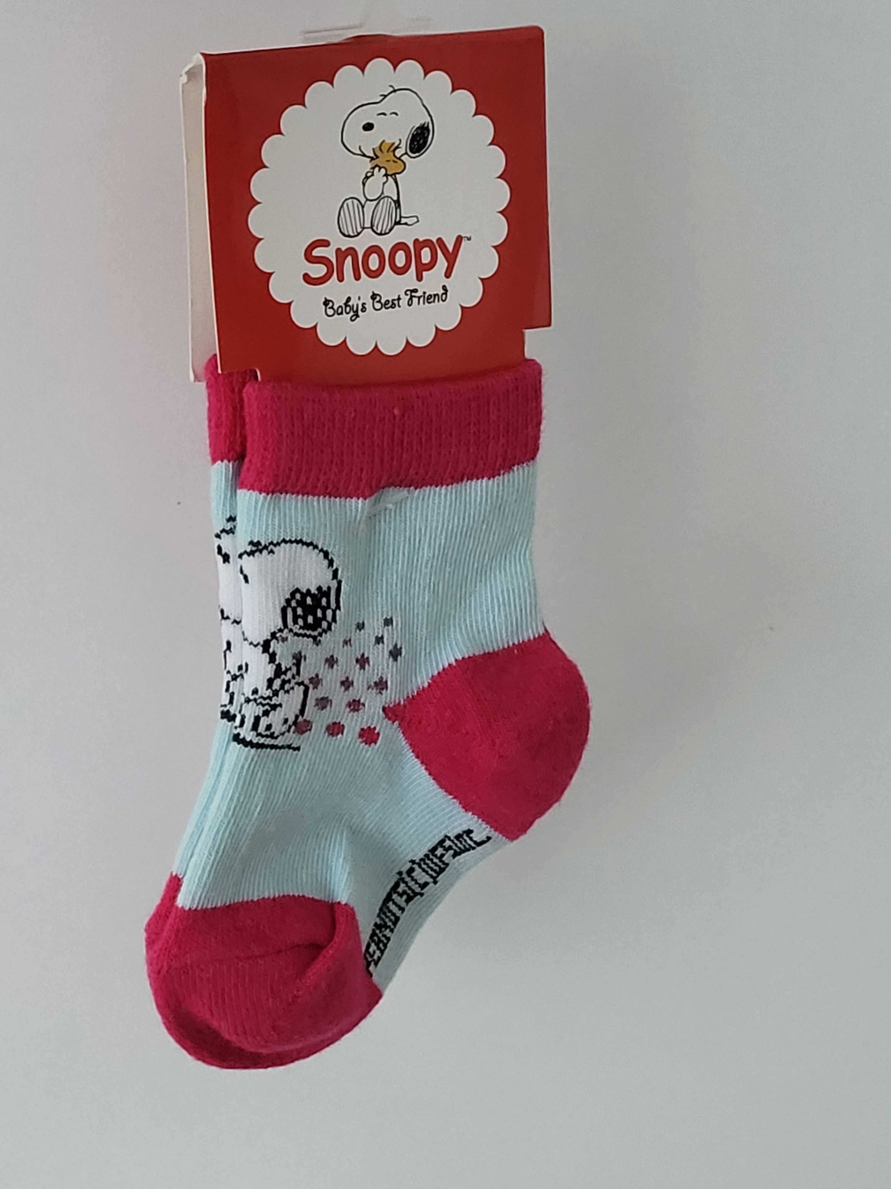 Skarpetki niemowlęce r. 13/15 Snoopy 68/74