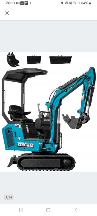 Wynajmę koparkę, sprzęt budowlany