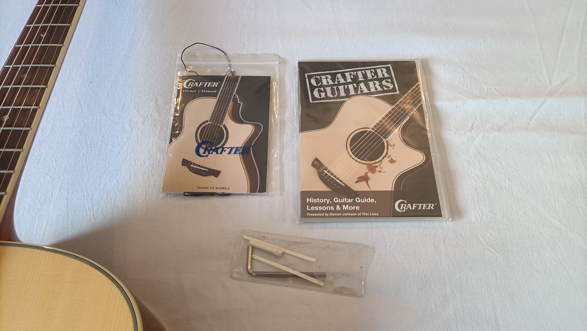 Guitarra acústica Crafter GA 8/N Grand Auditorium + Bag