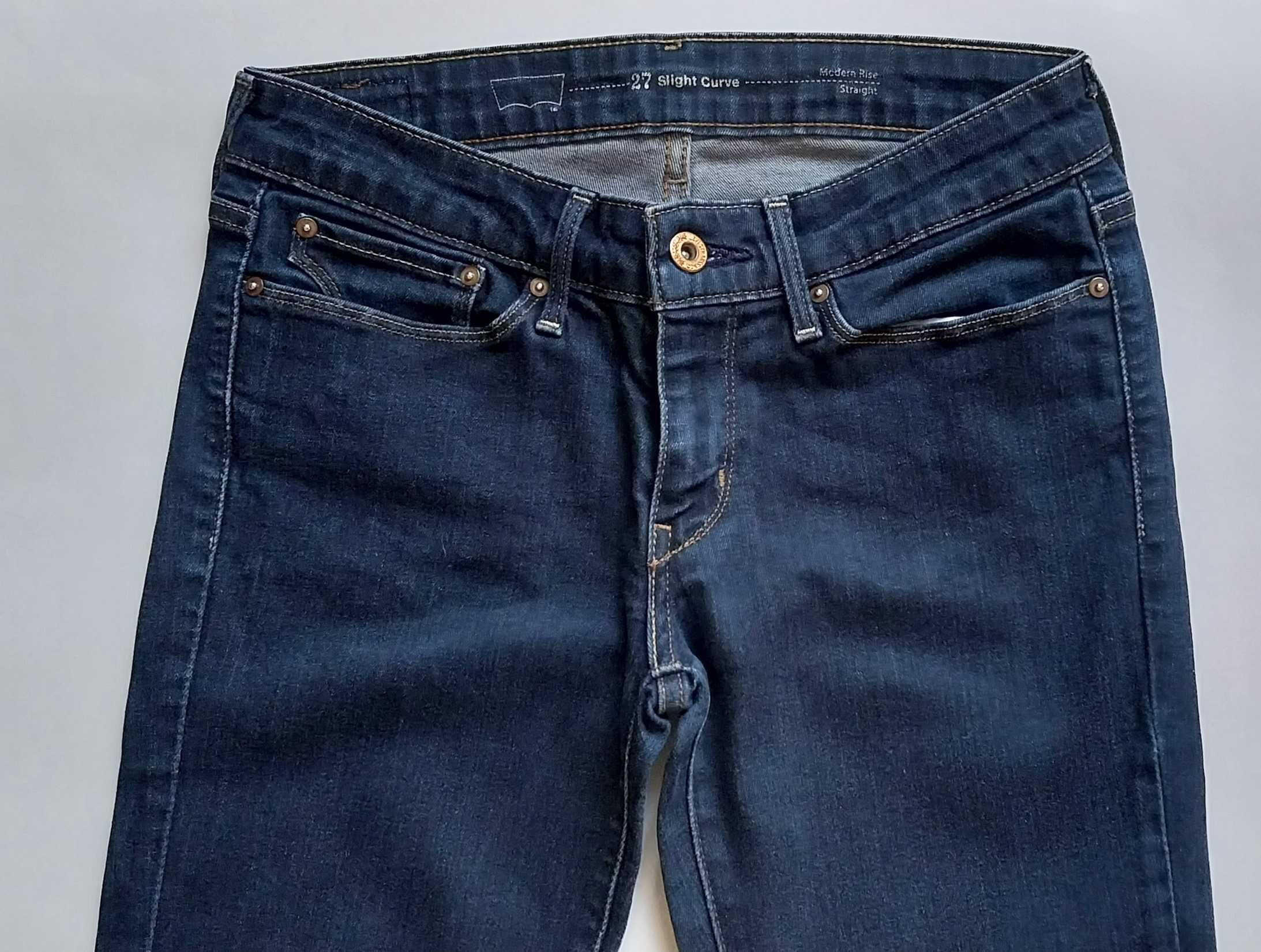 Jeansy Levi’s 27straight curve