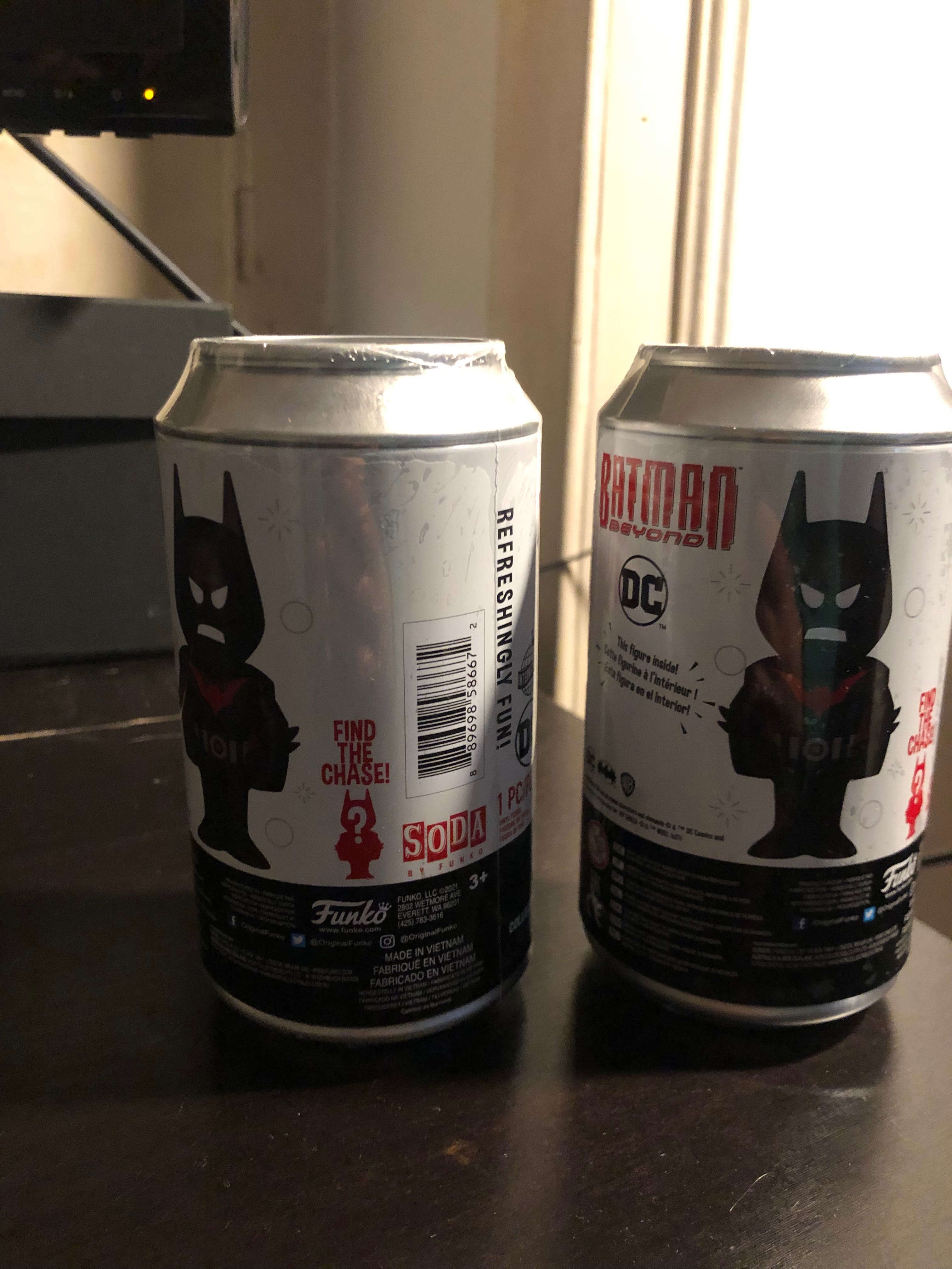 2 Soda can Batman - 8500 peças