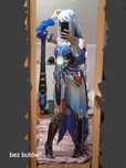 cosplay Jingliu z Honkai Star Rail HSR, rozmiar S/M +peruka