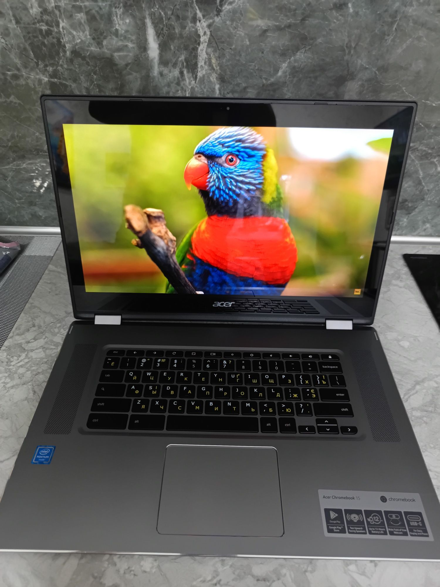 Acer Chromebook Spin 15 ноутбук-трансформер-сенсорний екран15,6 FullHD