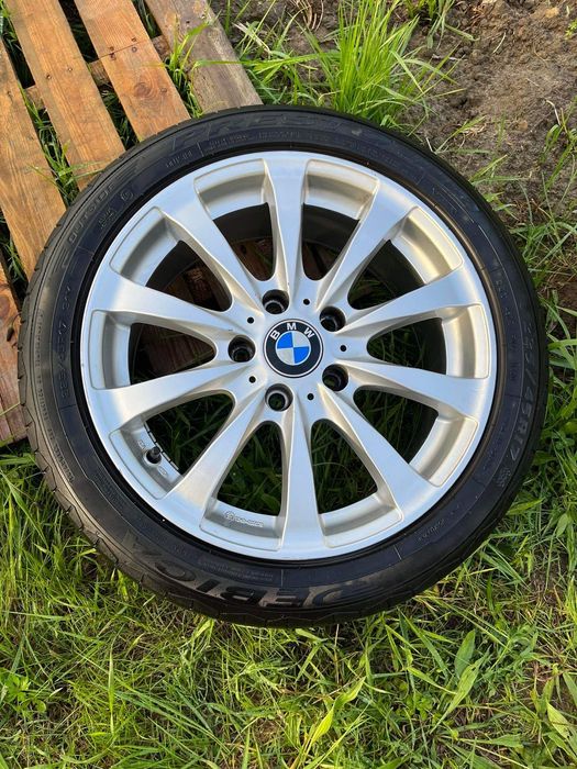 Sprzedam felgi aluminiowe razem z oponami BMW