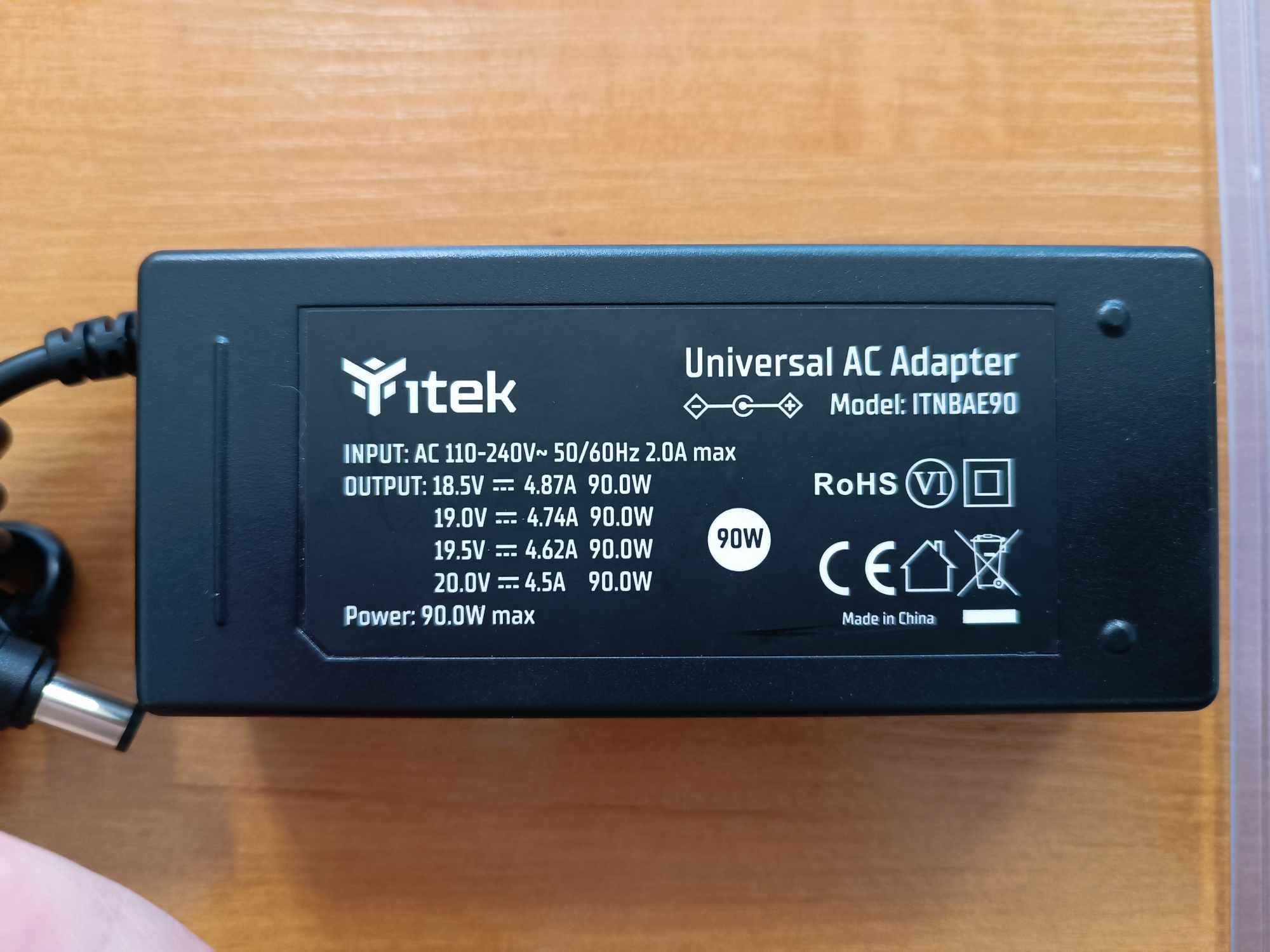 Ładowarka do urządzeń mobilnych iTek ITNBAE90 Czarna