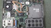 Dell Latitude D820 uszkodzony na części