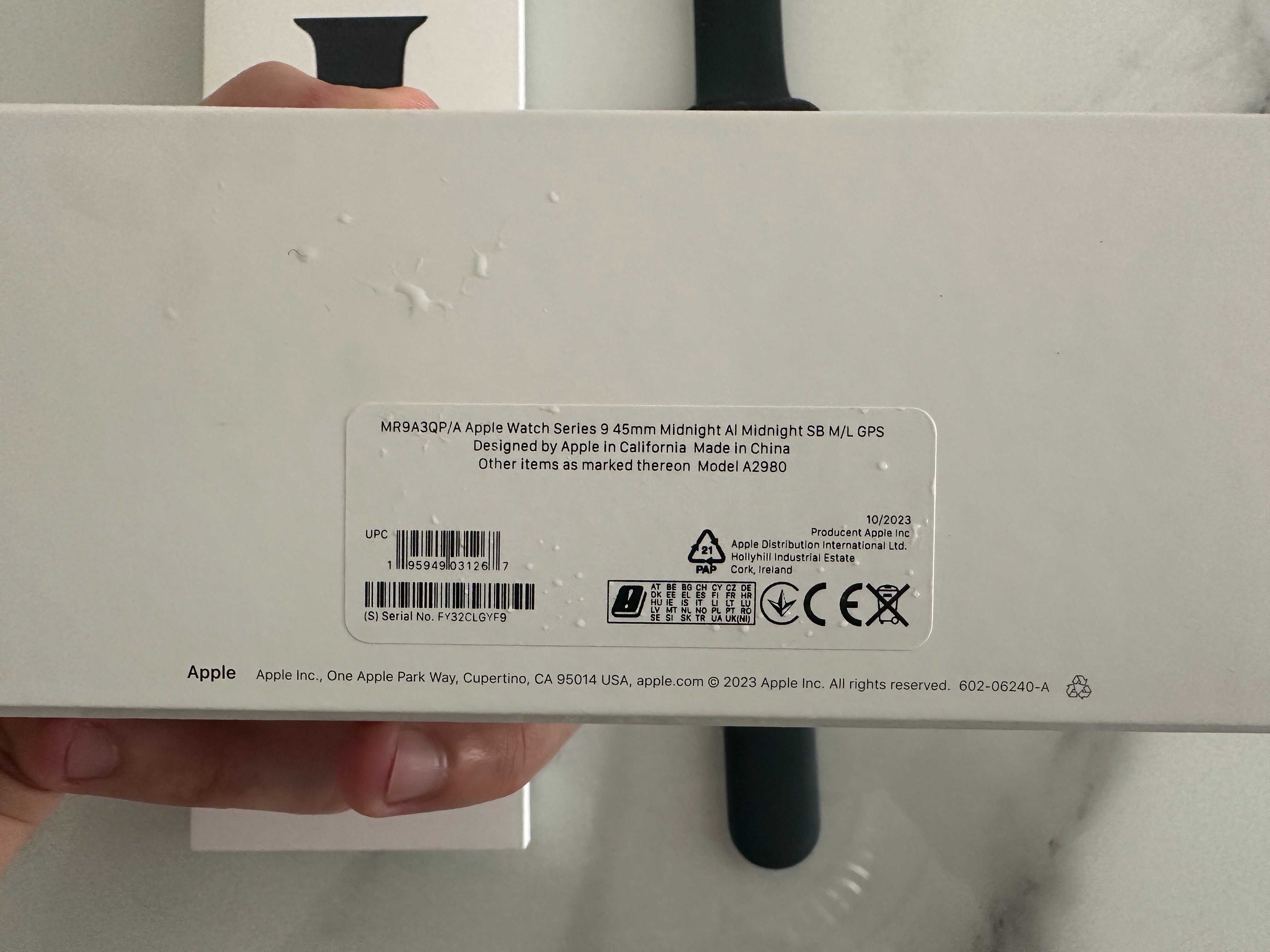 Apple Watch Series 9 (GPS) 45mm - ЯК НОВИЙ
