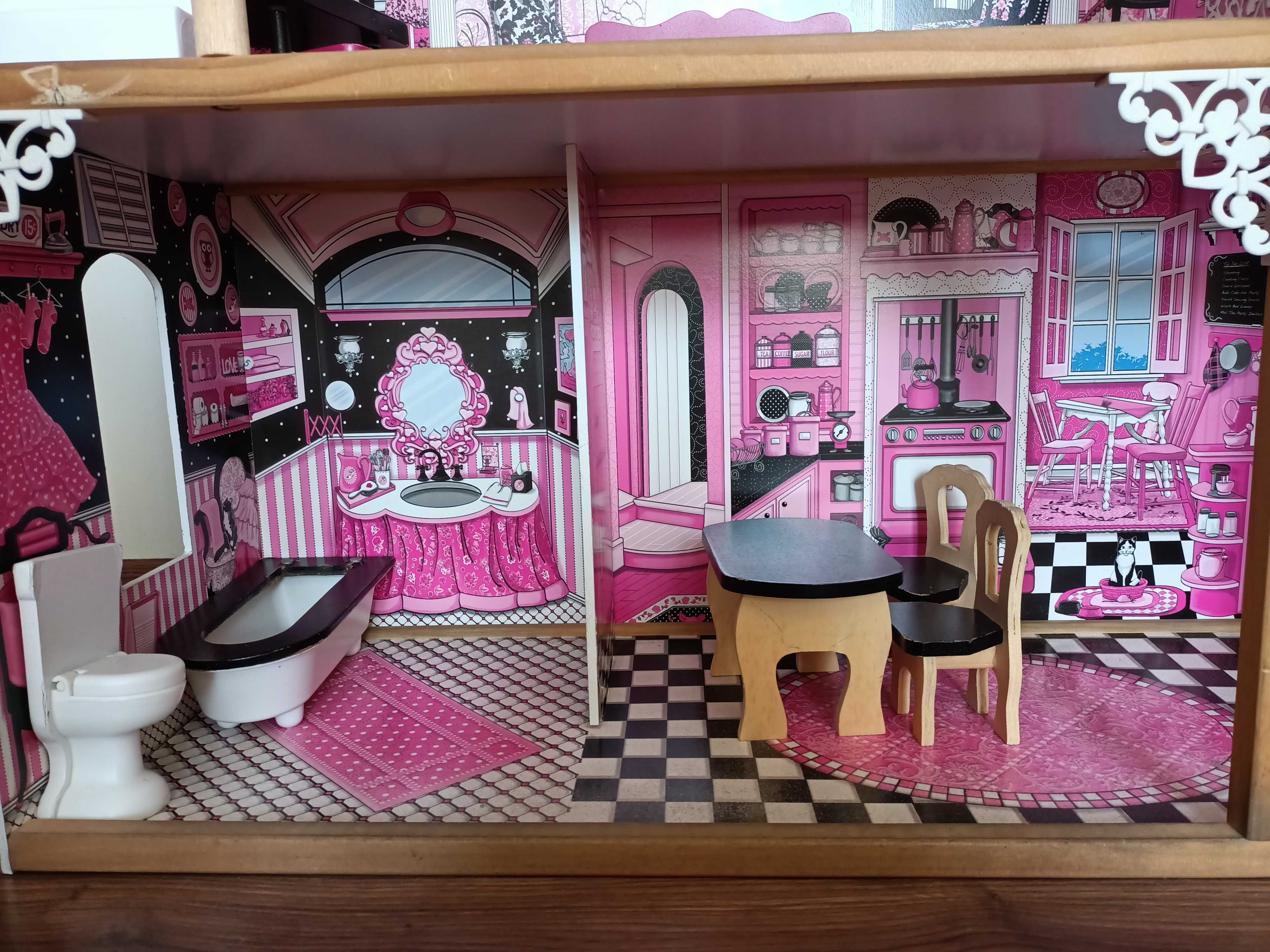 Domek dla lalek Barbie.