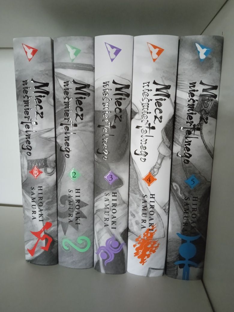 Manga Miecz nieśmiertelnego 1-5 twarda oprawa