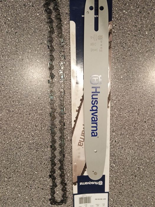 Husqvarna prowadnica oryginalna z łańcuchem.