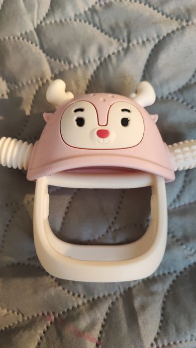 Gryzaki silikonowe grzechotki