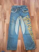 Spodnie chlopi ce jeans Bonprix 164