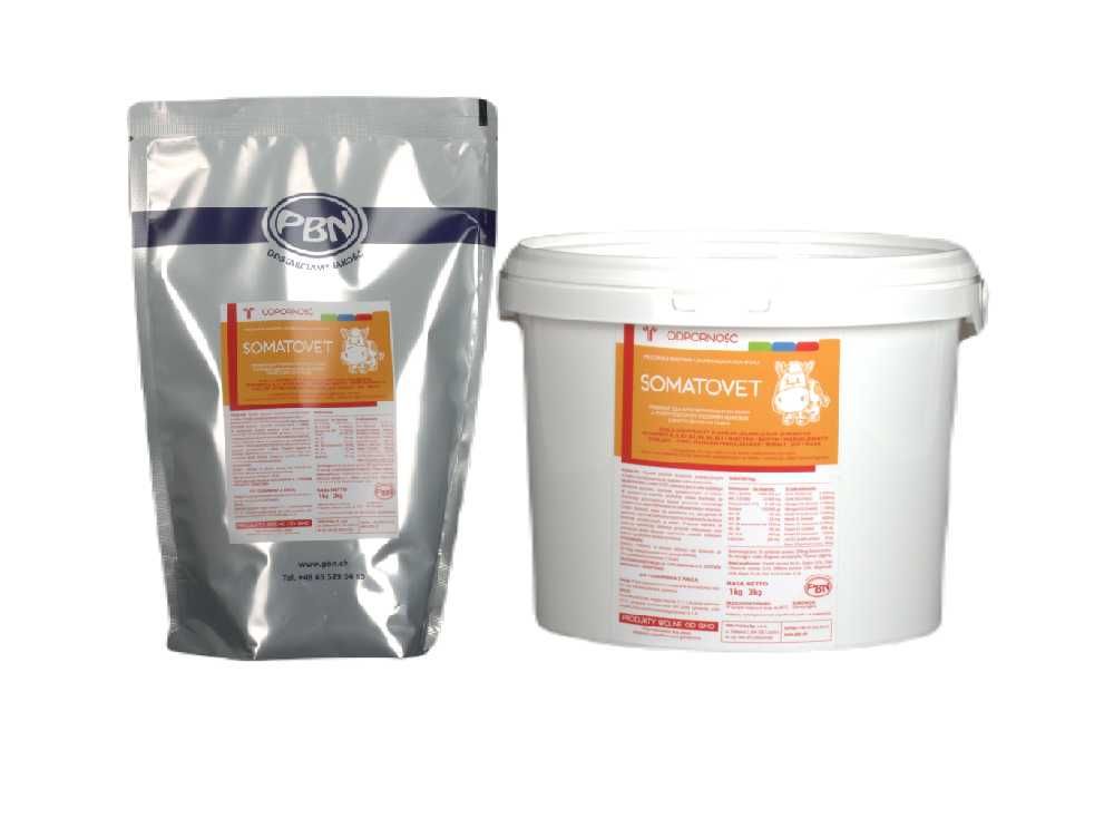 Na komórki somatyczne. somatyka u krów. Somatovet 25kg
