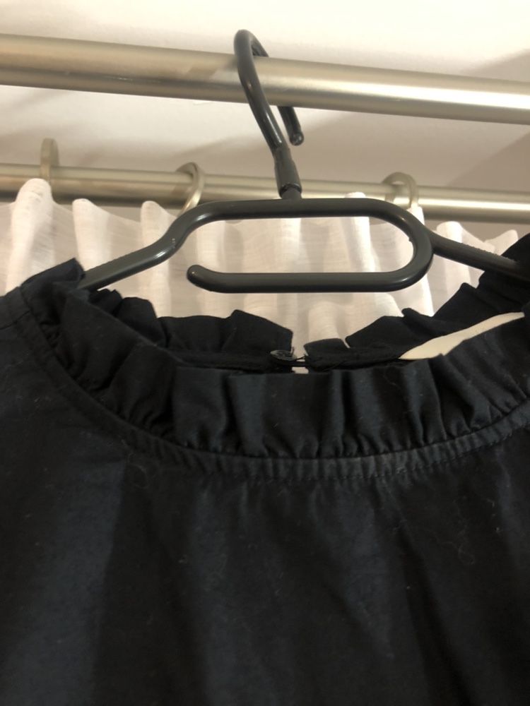Koszula czarna ze stujką H&M
