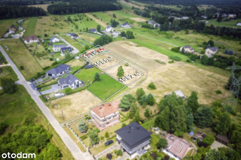 D-g Błędów 2 działki z pozwoleniem na budowę domów jednorodzinnych