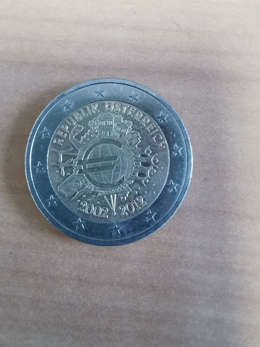 Vendo moedas comemorativas de 2 euros vários países