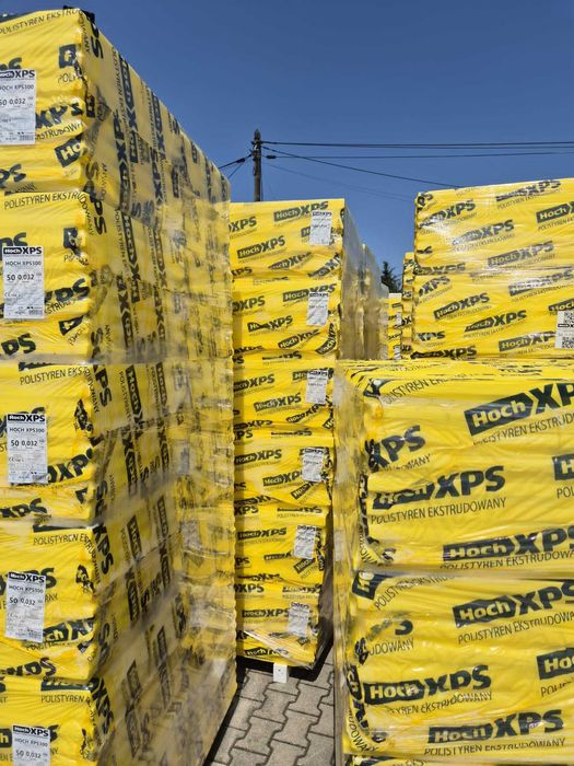 Płyta XPS 4cm Izolacja Podłogi Fundamentów Twardy 300kPa STYRODUR 5