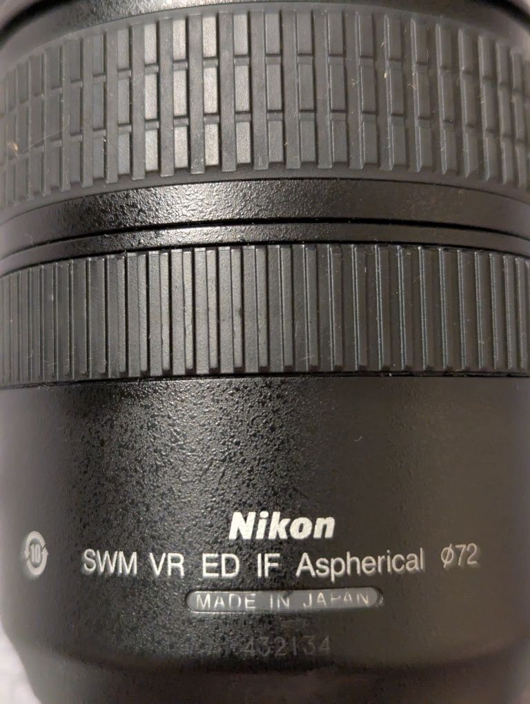 Професійний Nikon 24-120 mm G ED VR стабілізатор Nikkor