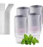 Pash Home zestaw 4 szklanek o pojemności 310 ml