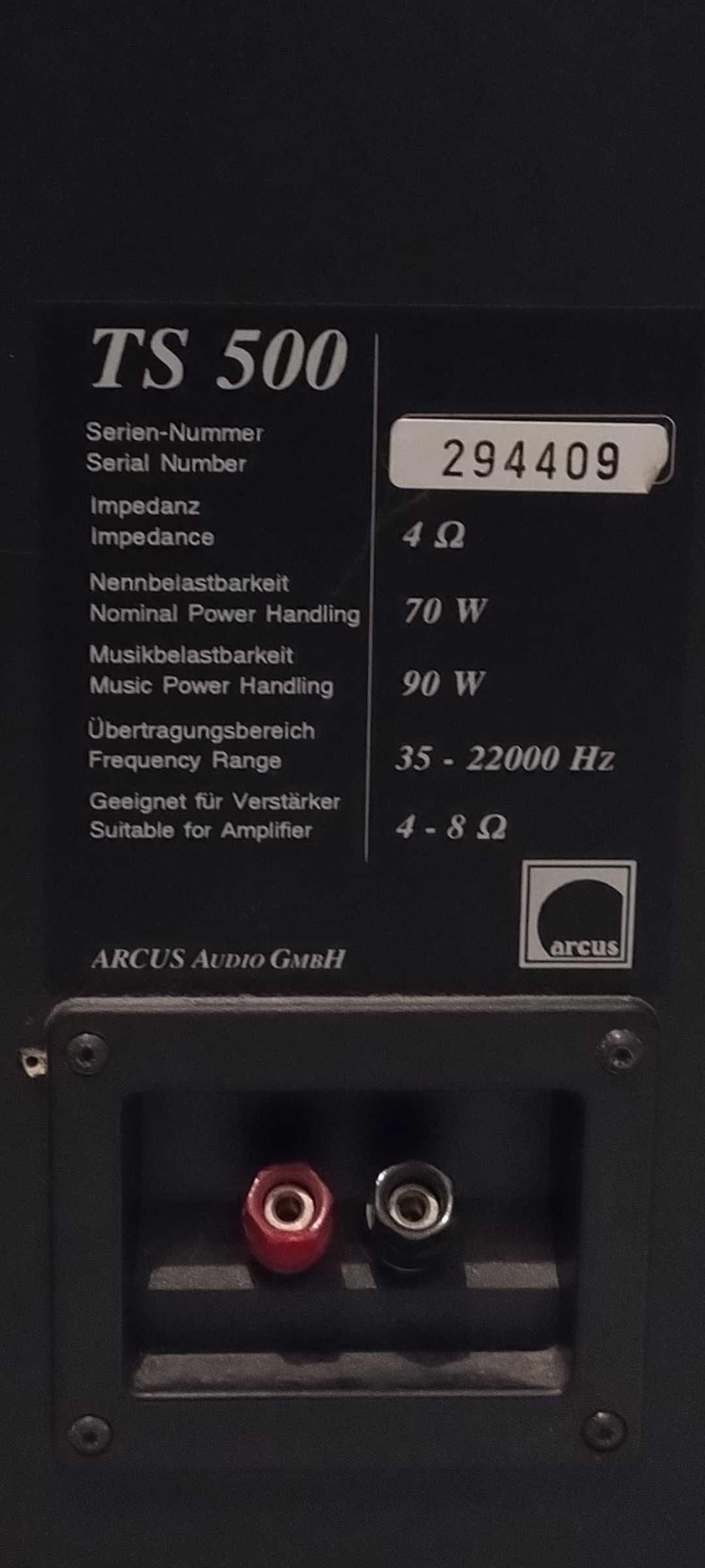 Kolumny Arcus Ts 500 głosniki