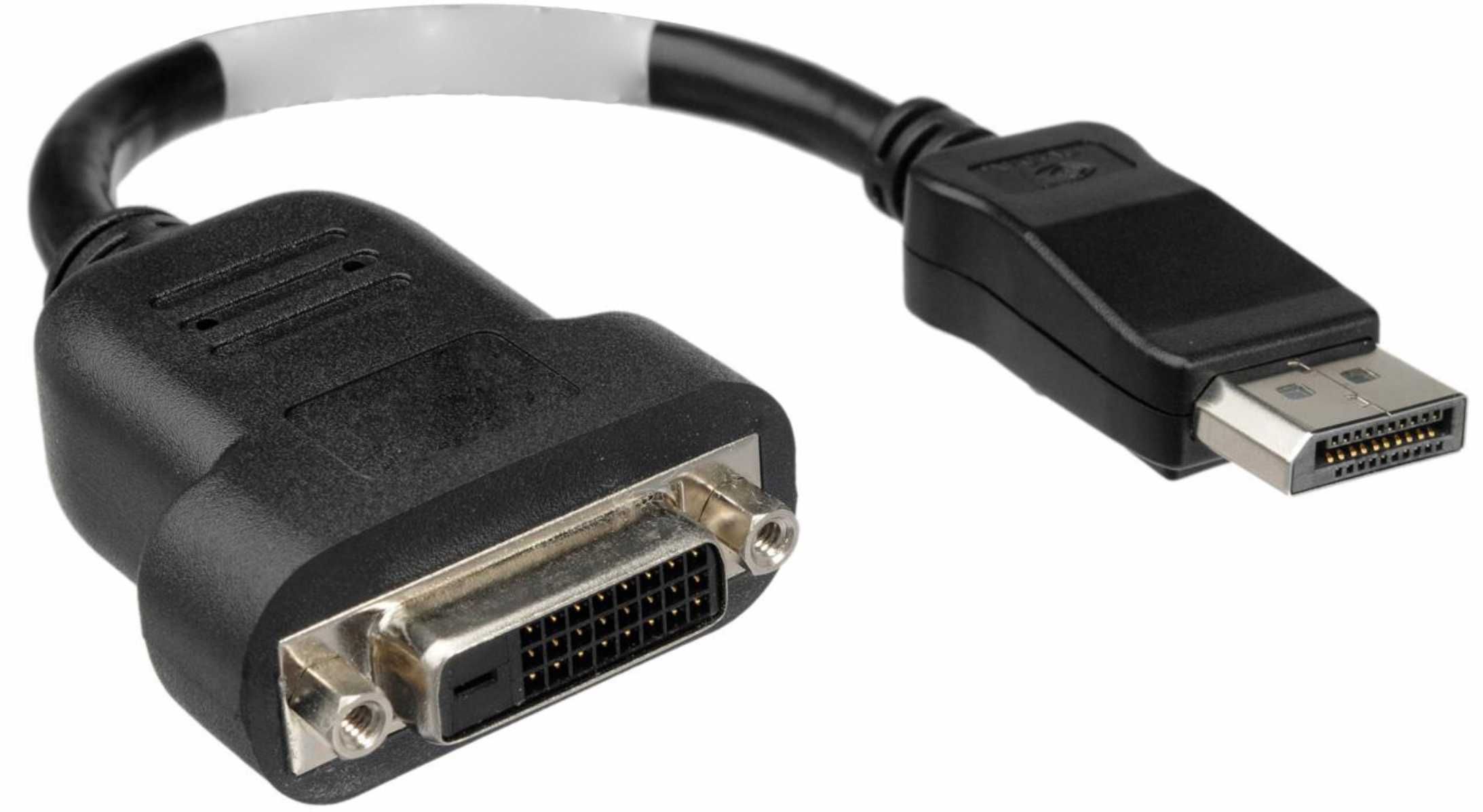 Przejściówka Adapter HP DISPLAYPORT M - DVI F 20cm