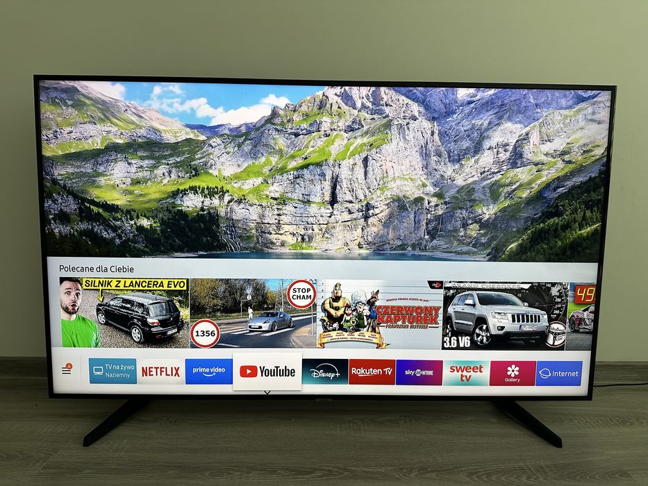 Telewizor Samsung 65 cali 4K UHD smart tv DVB-T2 HEVC ue65nu7092