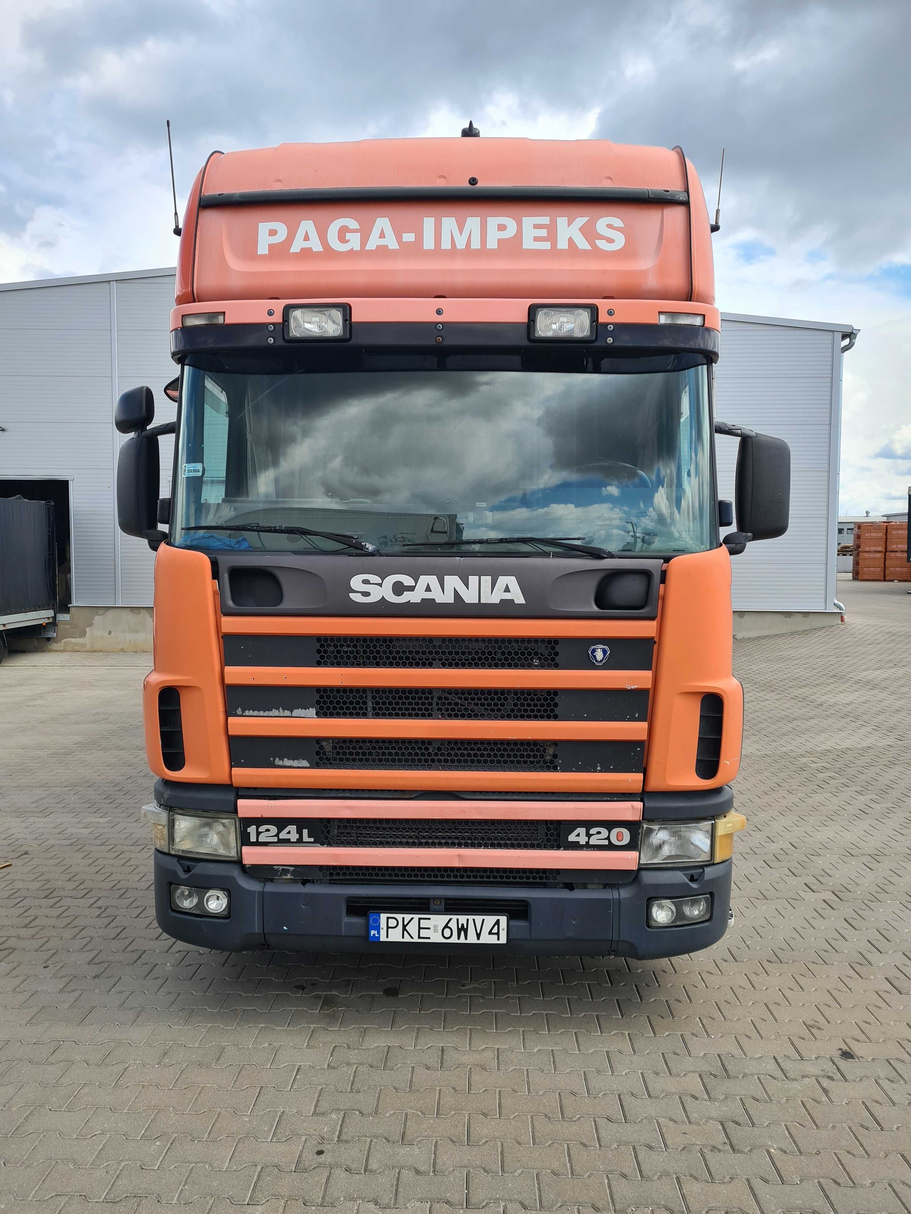 Ciągnik Siodłowy SCANIA Automat