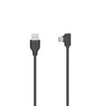 Kabel Usb 2.0, Kątowy, Usb Typ-C - Usb-A, 0,75M