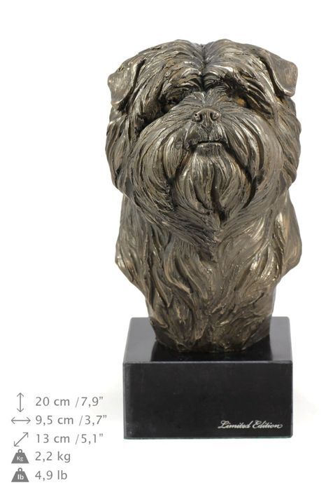 Pinczer małpi głowa na kamieniu Art-Dog