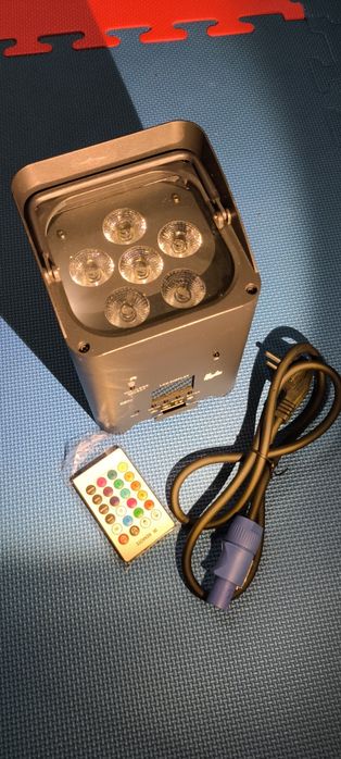 Projector de Luz a Bateria