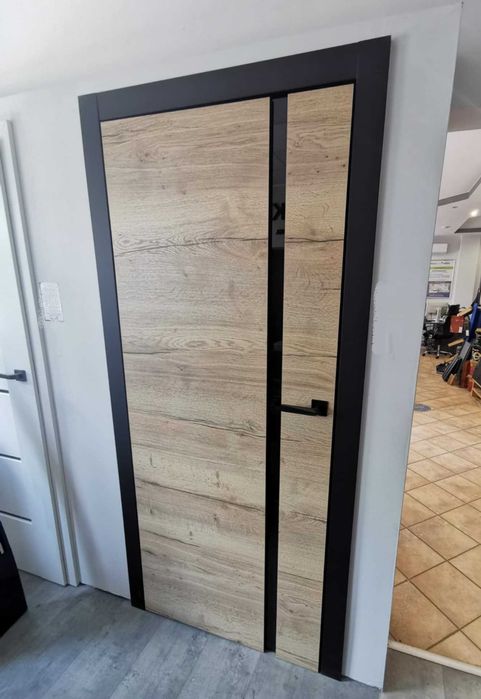 Ościeżnica regulowana czarna DRE drzwi wewnętrzne 80cm 260-280mm NOWA