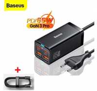 Зарядка Baseus GaN3 Pro Desktop Fast Charger 65W