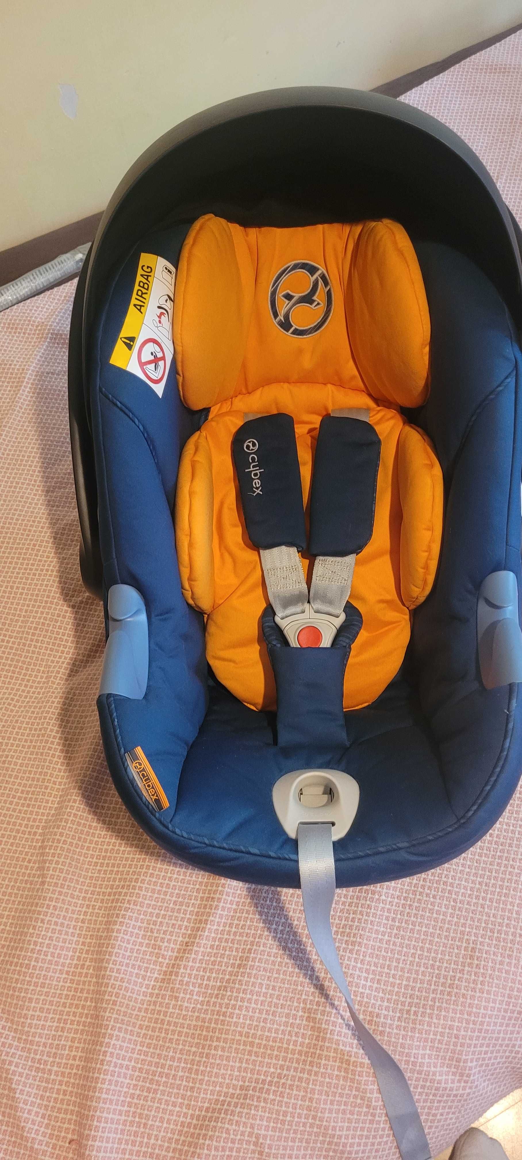 Fotelik samochodowy Cybex Gold Aton M Tropical Blue