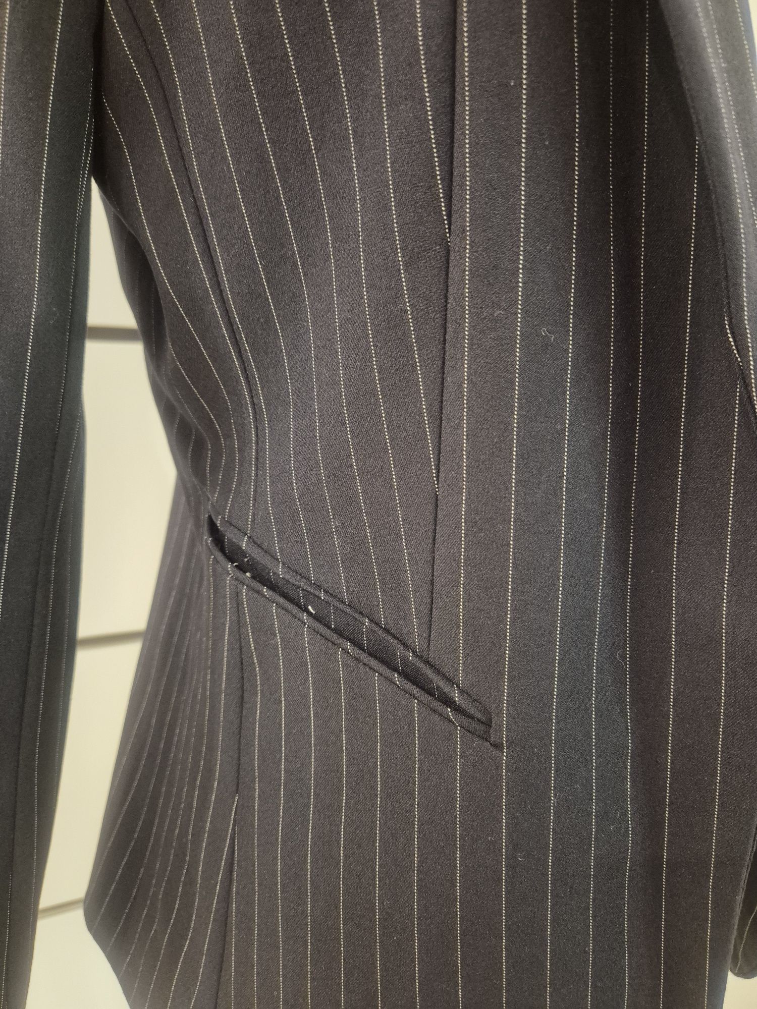 Marynarka żakiet damski w paski H&M