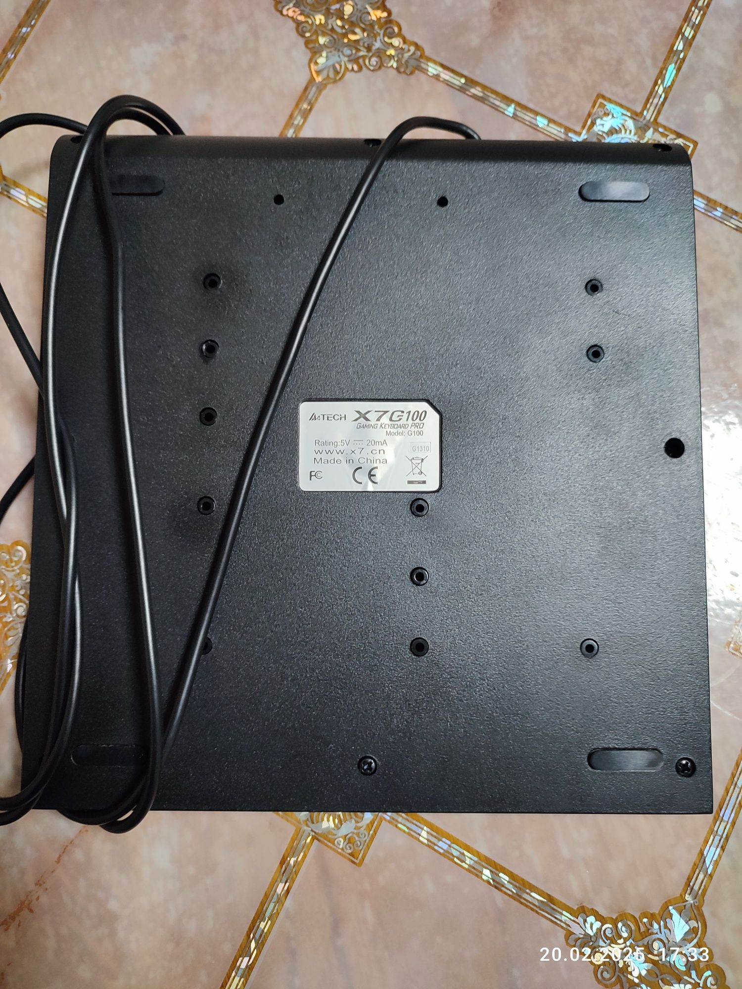 Продам ігрову клавіатуру A4TECH X7G100.