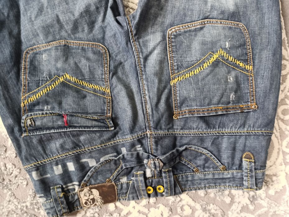 Custom jeans opium flared кастомные джинсы