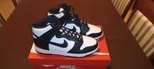 (roz. 41 - 26,5 cm) Nike Dunk High Panda (2021) W DD1869,-103 Jordan 1