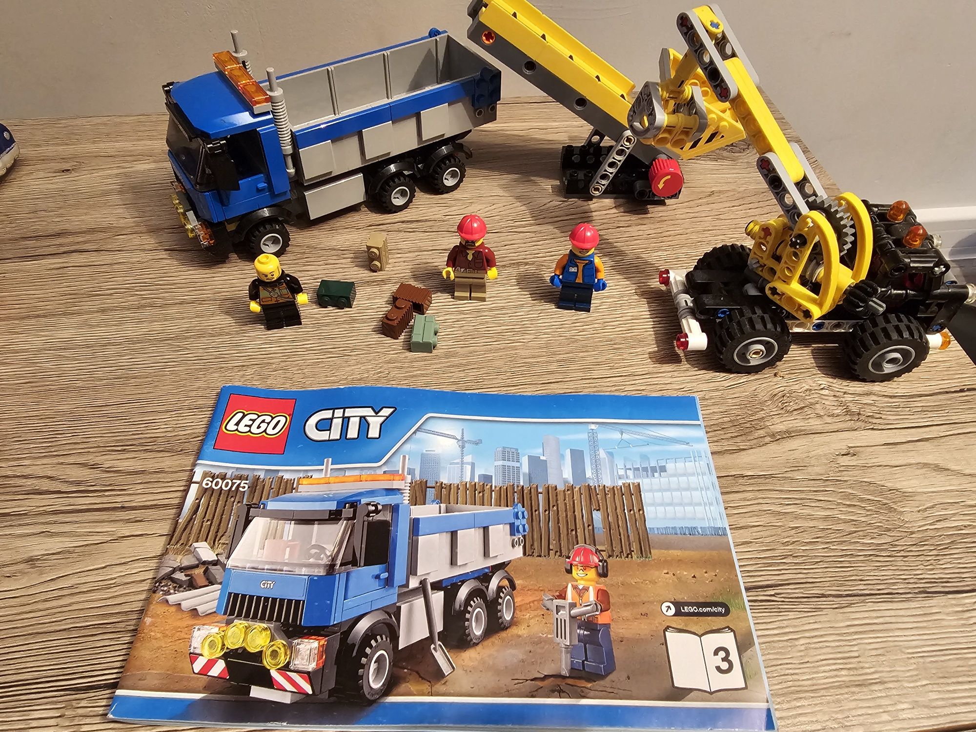 LEGO City 60075 Koparka i ciężarówka
