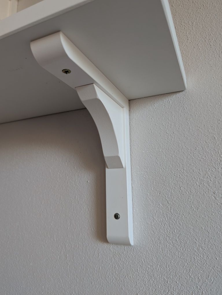 Półka ścienna biała Ikea używana