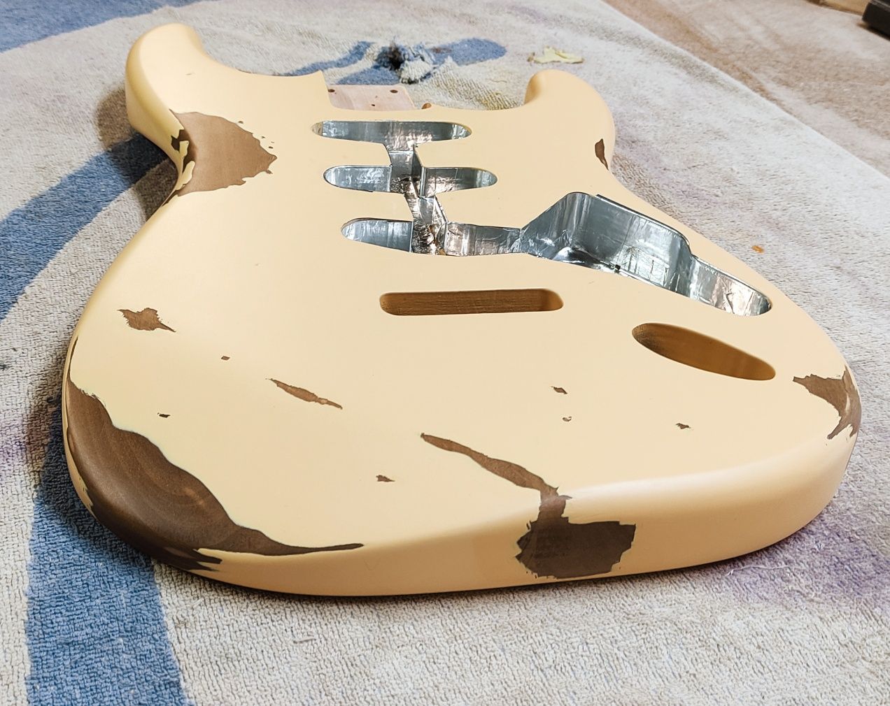 Fender Strotocaster ( Дека мастеровая )