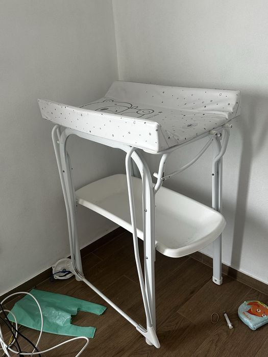 Trocador com banheira