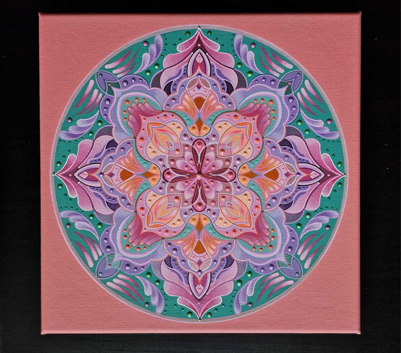 Mandala energetyczna  z  Intencją.  "Radość"