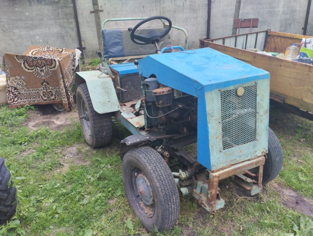 Продам саморобний мінітрактор мотор на 8 к.с