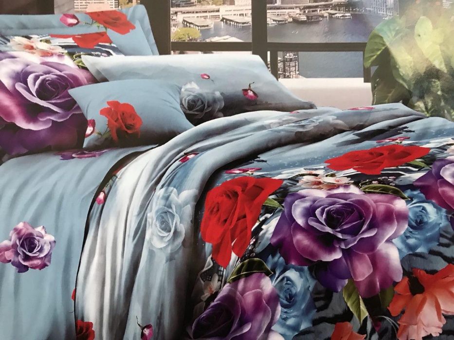 Півтора спальний комплект Полуторный комплект постельное белье бязь