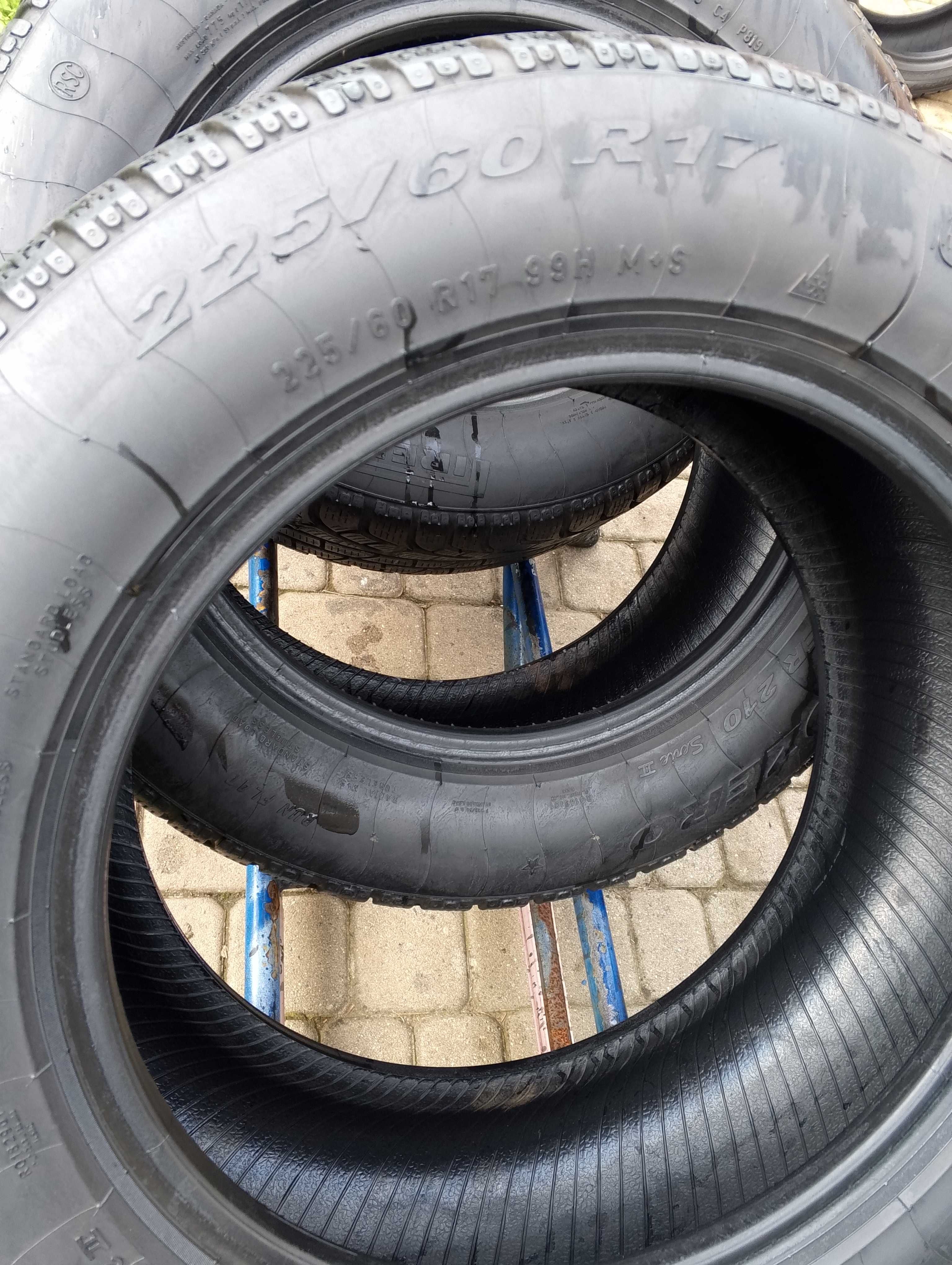 opony 4szt. 225/60/17  Pirelli Sotto Zero II Run-flat
